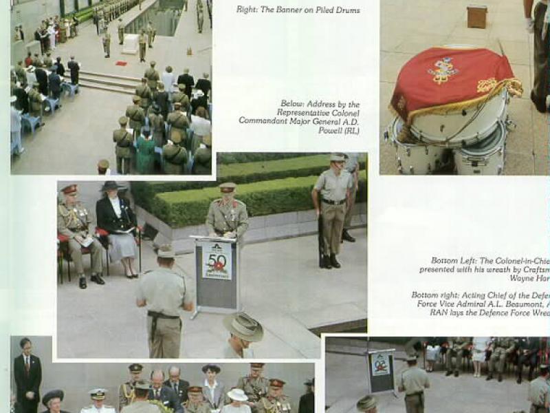 Commemorative United Drumhead Service 1992